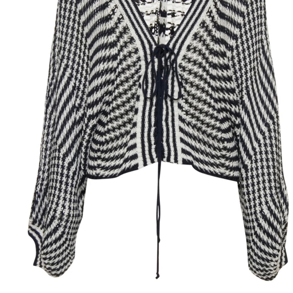 Black and White Women's Top